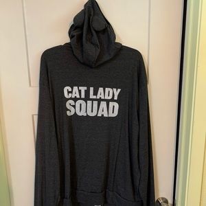 Cat lady squad hoodie! Plus size 3xl!